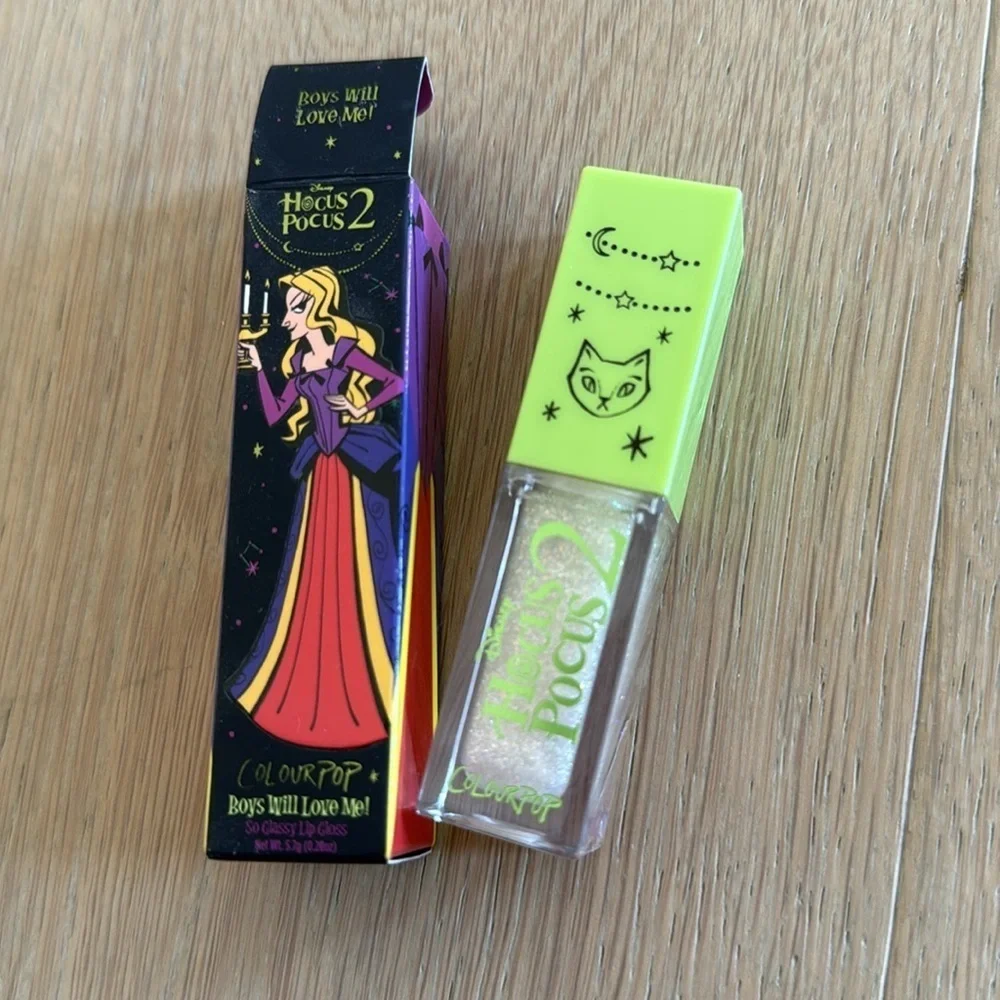 🌟HP🌟 🌟BOYS WILL LOVE ME! Colourpop Hocus Pocus 2 Lip Gloss NIB